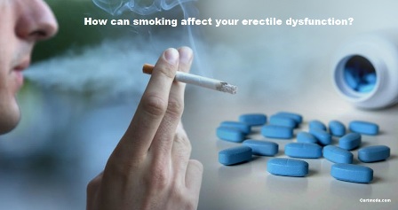 How can smoking affect your erectile dysfunction?